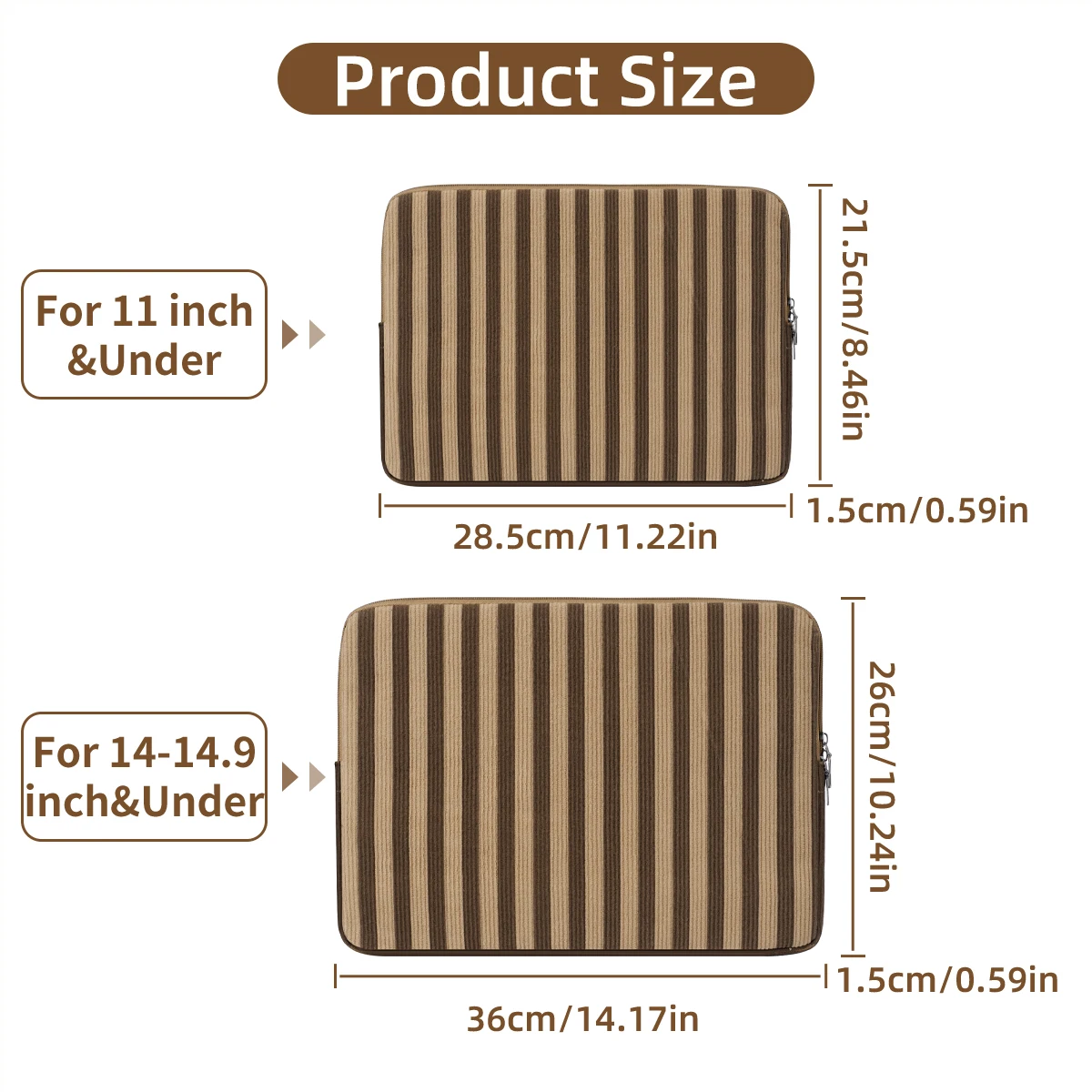 Chic Ins Waterproof Shockproof Laptop & Tablet Sleeve