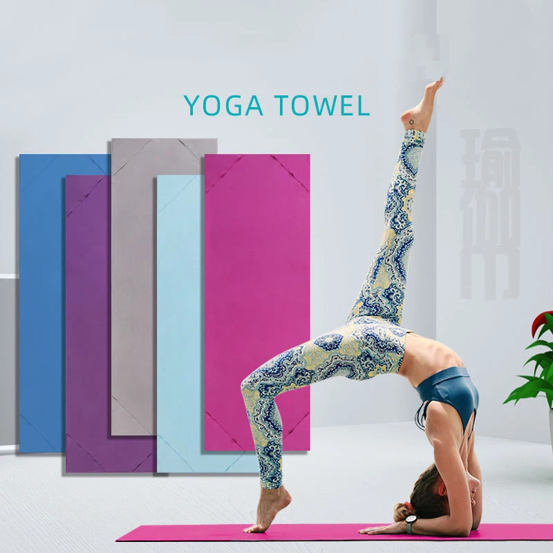Yoga Mats 63*185cm Anti-slip Quick-drying for Gym Fitness Pilates