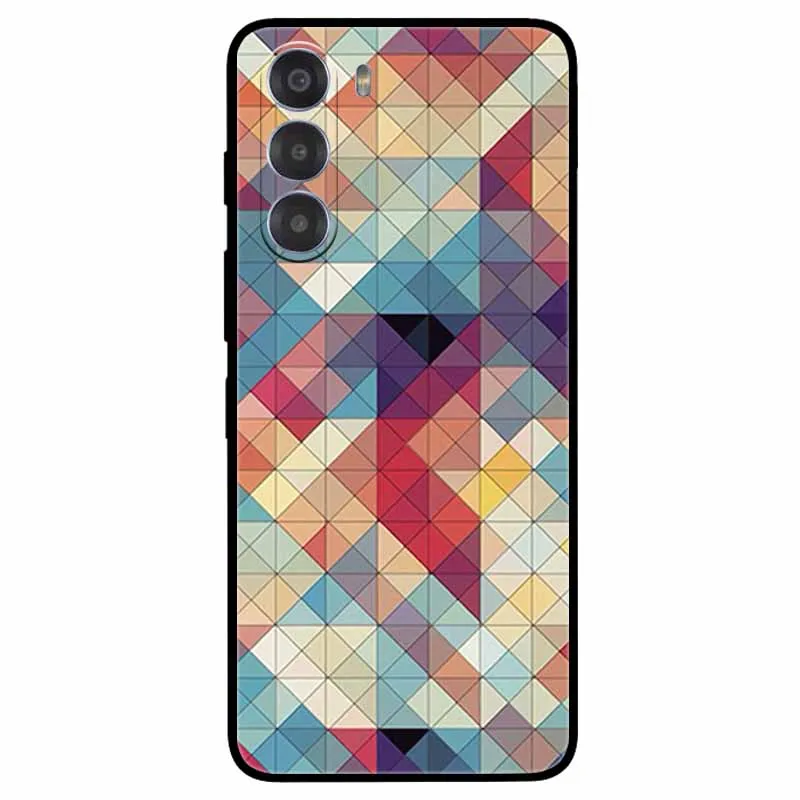 Cute Cartoon Soft TPU Silicone Phone Case - Painted Cat Design