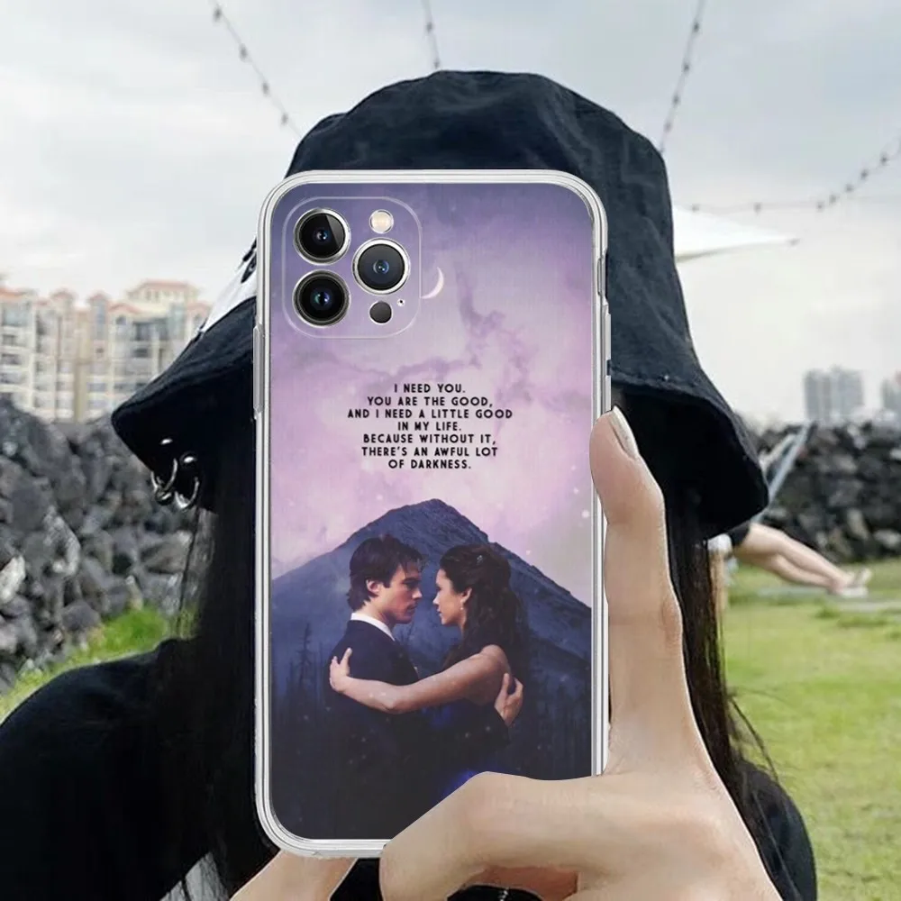 thumbnail image 1 of Funda de teléfono The Vampire Diaries para iPhone 15 14 11 12 13 Mini Pro XS Max, Funda 6 7 8 Plus X XR SE 2020, 1 of 5
