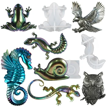 3D Lizard Silicone Mold 1