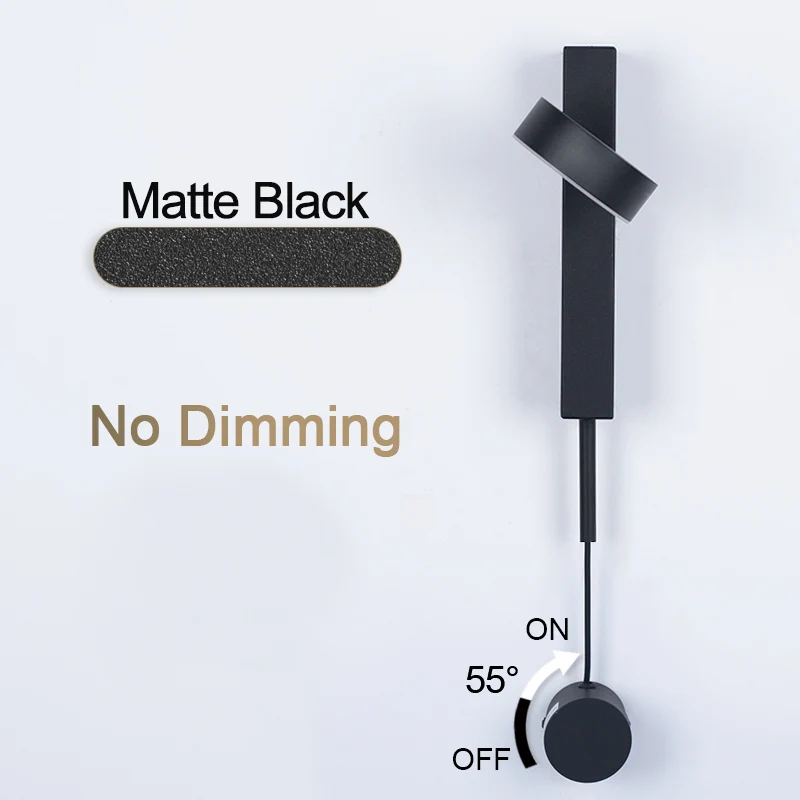 مصباح حائط فني من الألومنيوم LED ، ديكور منزلي داخ...