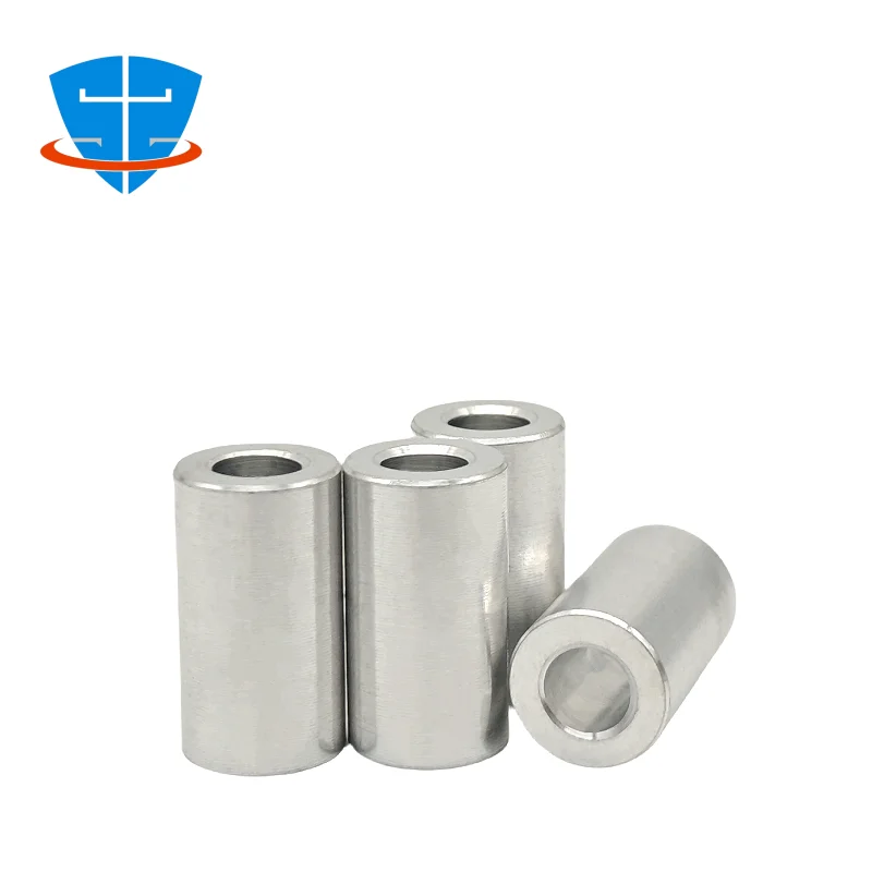 5/10pcs M2 M2.5 M3 M4 M5 Aluminum Alloy Bushing Gasket CNC sleeve Non-threaded Spacer For RC Model Part Length 2mm to 30mm aluminum alloy bushing