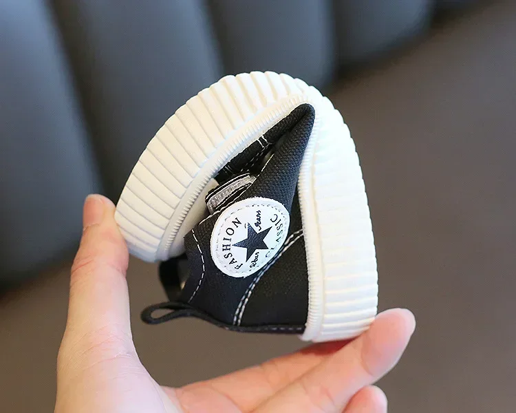 Kinder Canvas Sneaker Jungen Mädchen Weiche Sohle Bequeme Schuhe_voghion.com