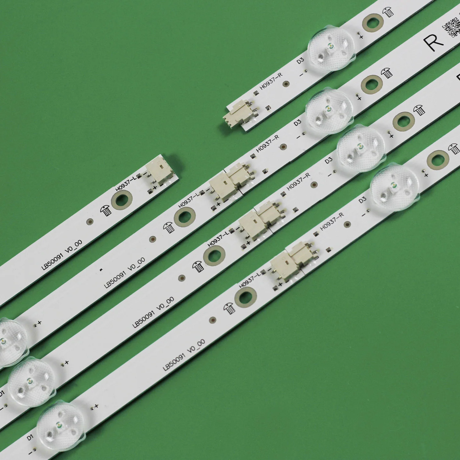Retroiluminação Led Bar para Sharp Lc50lb601u Ns-50df710na19 Lb50091 V1_00 V0_00 Lb-pm3030-gjbby504x8abl2-l R-t Ns-50df710ca19 - Imagem 4