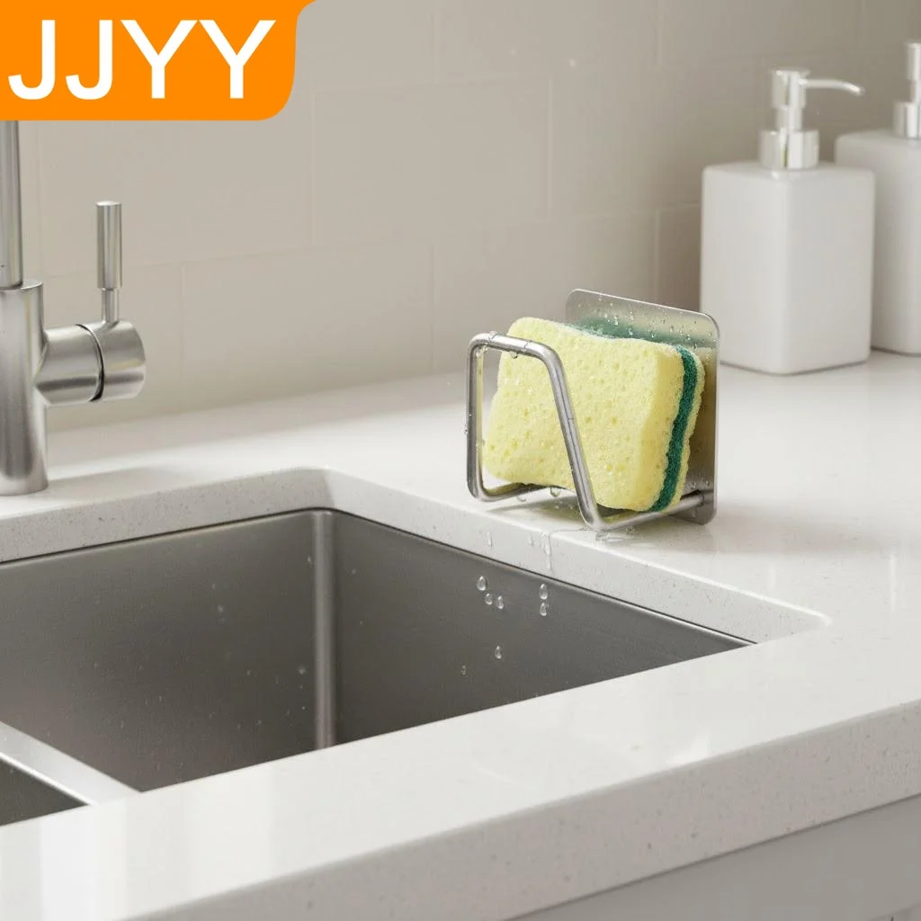 Sponge Dry Rack Kitchen Sponge Storage Sink Drain Drying Rack Bathroom Sponge Holder ...