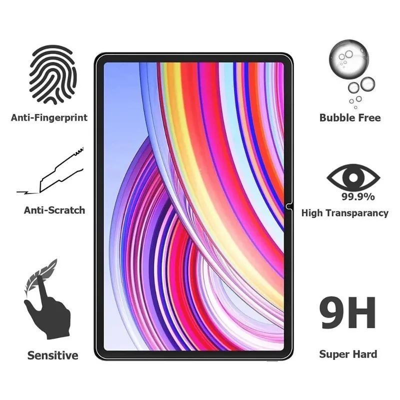 For Xiaomi Poco Pad 12.1 2024 Tempered Glass Screen Protector Anti Scratch HD Clear Protective Film For MIPad Poco Pad 12.1 2