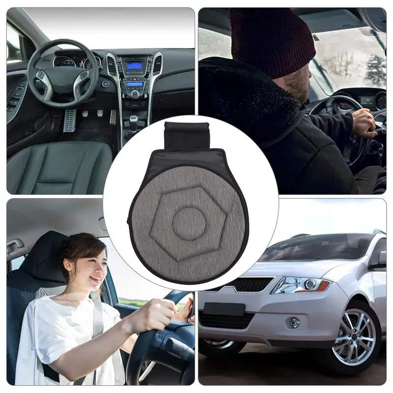Swivel Car Seat Cushion Rotating Pad Revolving Portable Chairs Automotive Cushions Universal Cushion Memory Foam Mat Pad 2