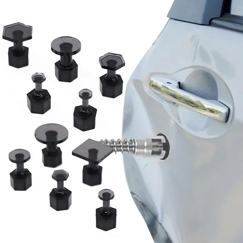 

Car Dent Repair Tool Set Auto Body Part Mechanical Sheet Metal Slide Multiple Size Suction Cup Puller Kit Automobile Accessories