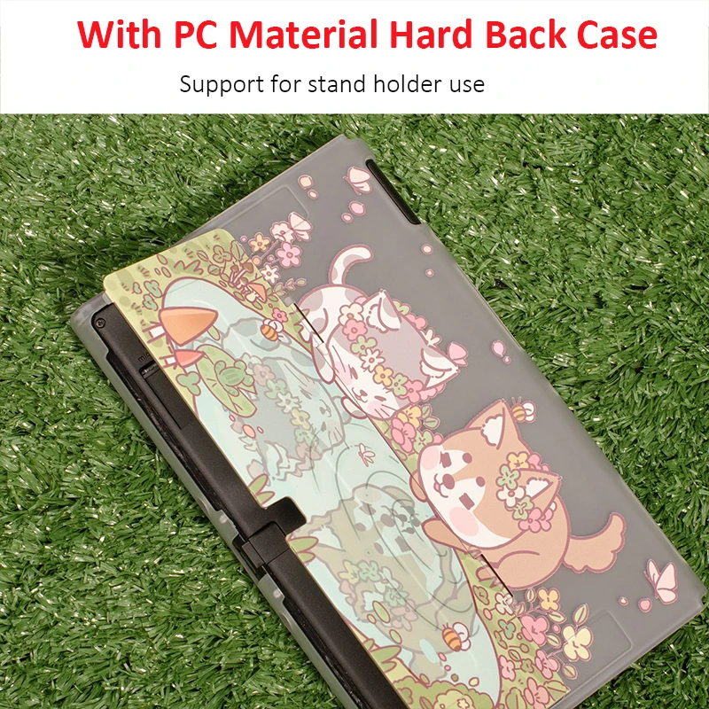 Estojo Protetor para Nintendo Switch Oled Switch Soft Tpu ns Joycon Cover Concha Protetora Gato e Cachorro Fofos Acessórios Oled - Image 5