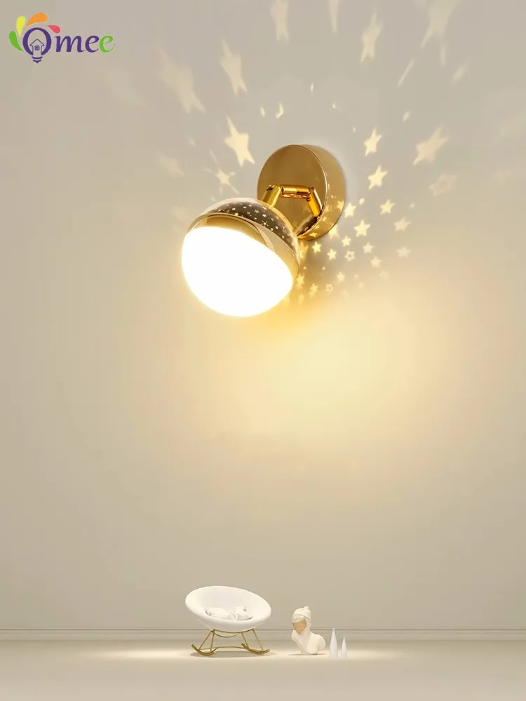 Modern Minimalist LED Wall Lamp Home Indoor Decor stars Wall Sconce For Living Room Bedroom Bedside Backgroud Light Decoration