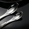 Tableware Set Food Training Spoon Dessert Spoon for Children Feeding Spoon Fork Baby Gadgets Children's Cutlery for Kids 3