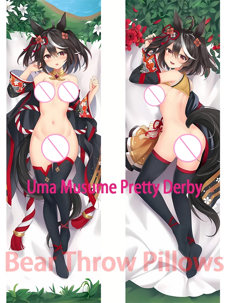 

Dakimakura anime дакимакура Подушка Dakimakura Аниме Uma musum Pretty Derby с ушками животных, двухсторонняя подушка для тела с принтом в натуральную величину, наволочка для взрослых