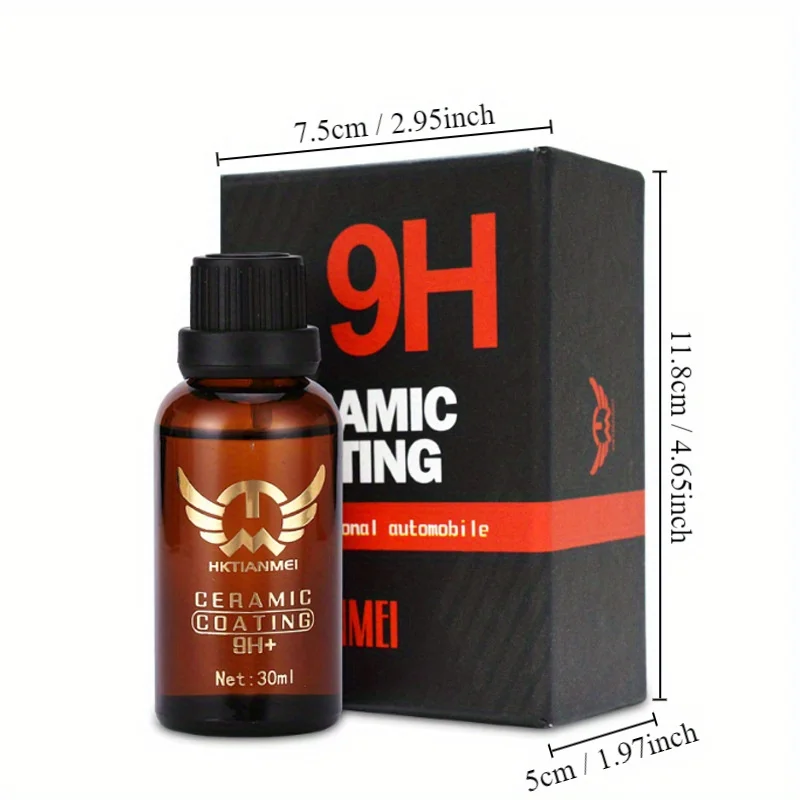 9H Graphene Ceramic Coating Self Healing and UV Track Technology Car Detailing Professionals 10+ Years of Protection