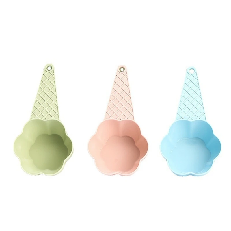 

Pet Multi-function Plastic Spoon Utensils Easy To Clean for Quantitative Feeding Measuring Cup Spoon Utensils