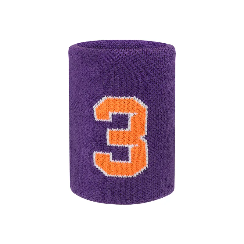 Sports wristbands Basketball fitness wristbands Outdoor sports wrist Absorb sweat Tennis Basketball star number sports wristbands