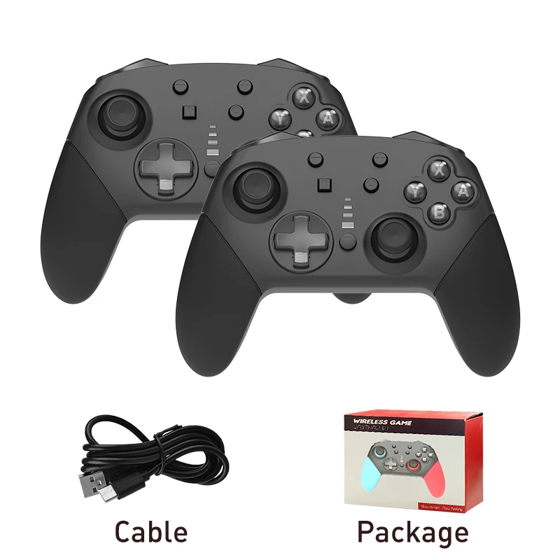 DATA FROG Kawaii Wireless Gamepad Compatible Nintendo Switch Console Turbo Game Controller with Headphone jack for Switch Lite 