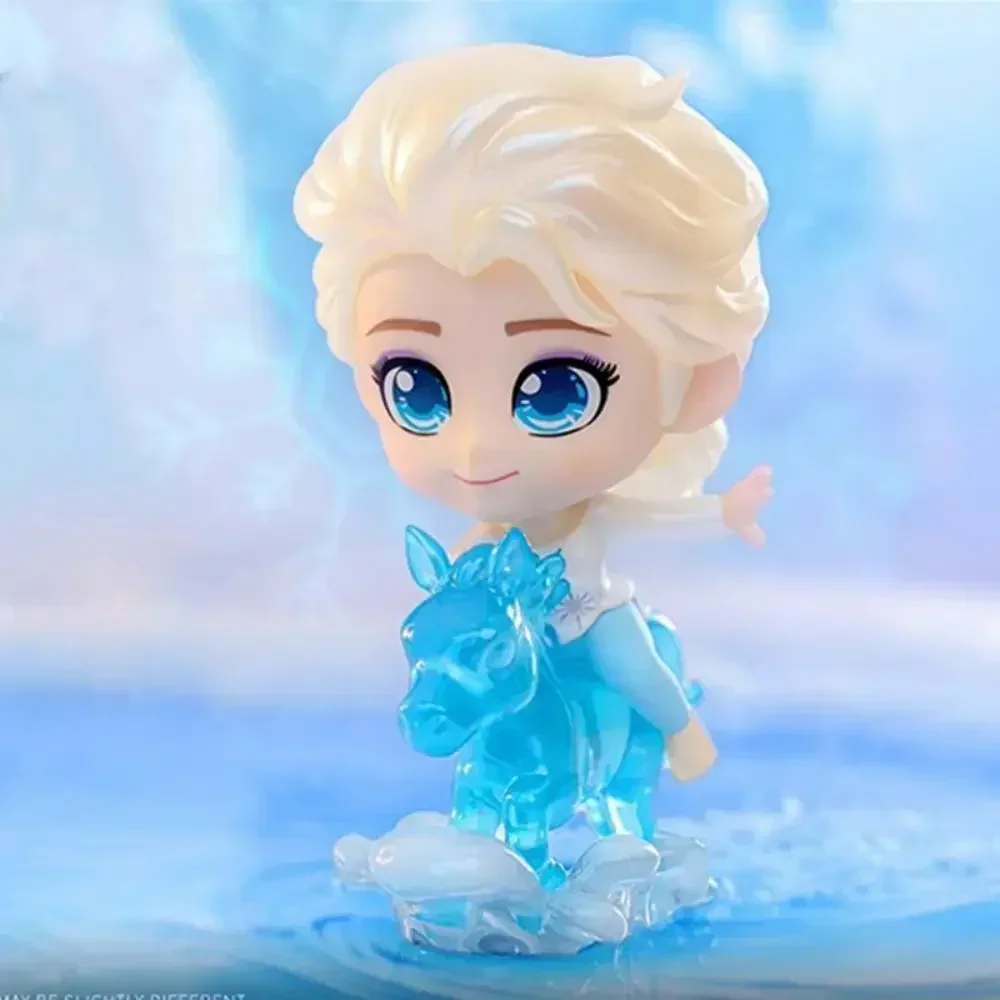 thumbnail image 1 of Caja sorpresa original de Frozen de Disney, figura de Anna, Elsa, Olaf, Cosbi, caja misteriosa, figura de Anime Kawaii, adorno para habitación, regalo de Navidad, juguetes, 1 of 5