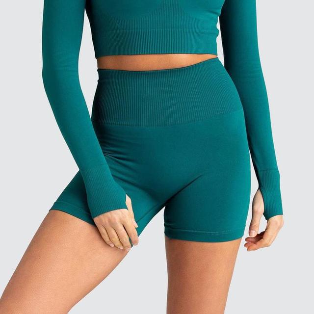 Waist Sports Shorts Seamless Fitness Yoga Short Scrunch Butt Yoga Shorts Sport Running Women Workout Gym Legging Sportswear