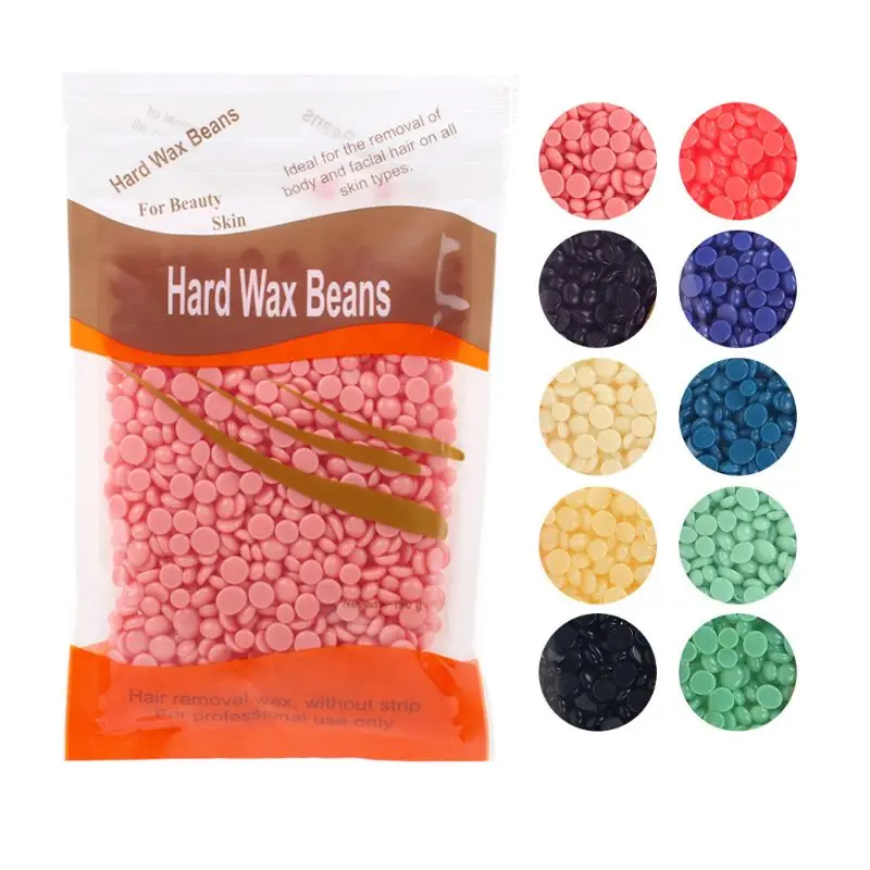 100G Profumo Di Erbe Naturale Fagioli Di Cera Dura Unisex Depilatorio Pellicola Calda Perline Ceretta Pellet Nessuna Striscia Naso Corpo Depilazione C