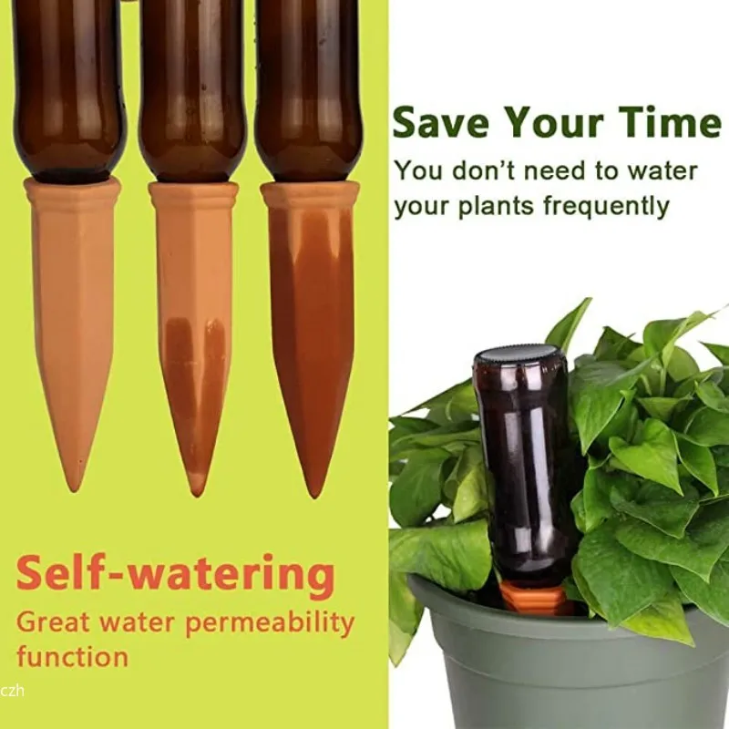Terracotta Self-Watering Stakes 6