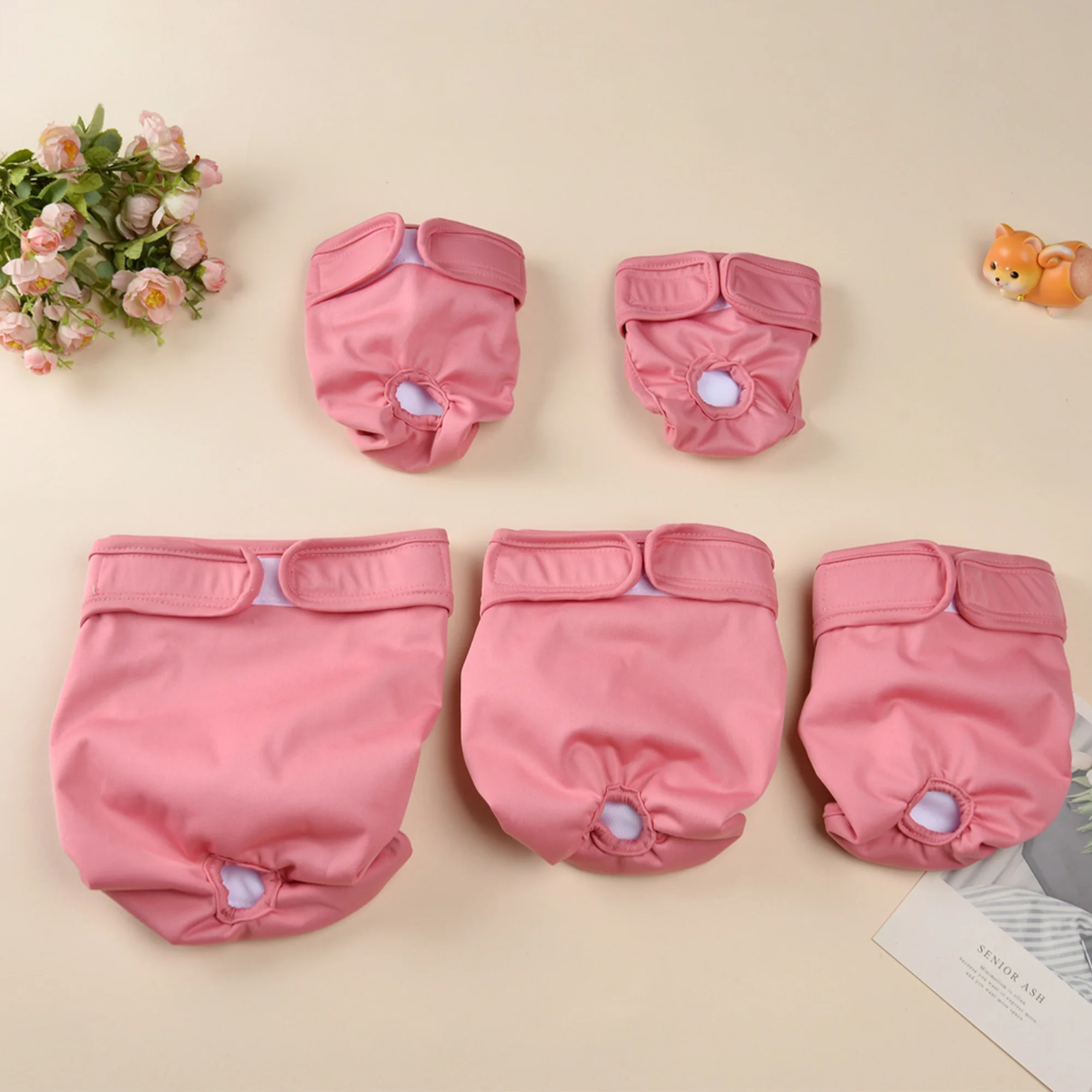 Pet Dog Diaper For Small Medium Dogs Cats Breathable Puppy Physiological Pants Reusable Dog Shorts XS-XL Chihuahua Pug Supplies