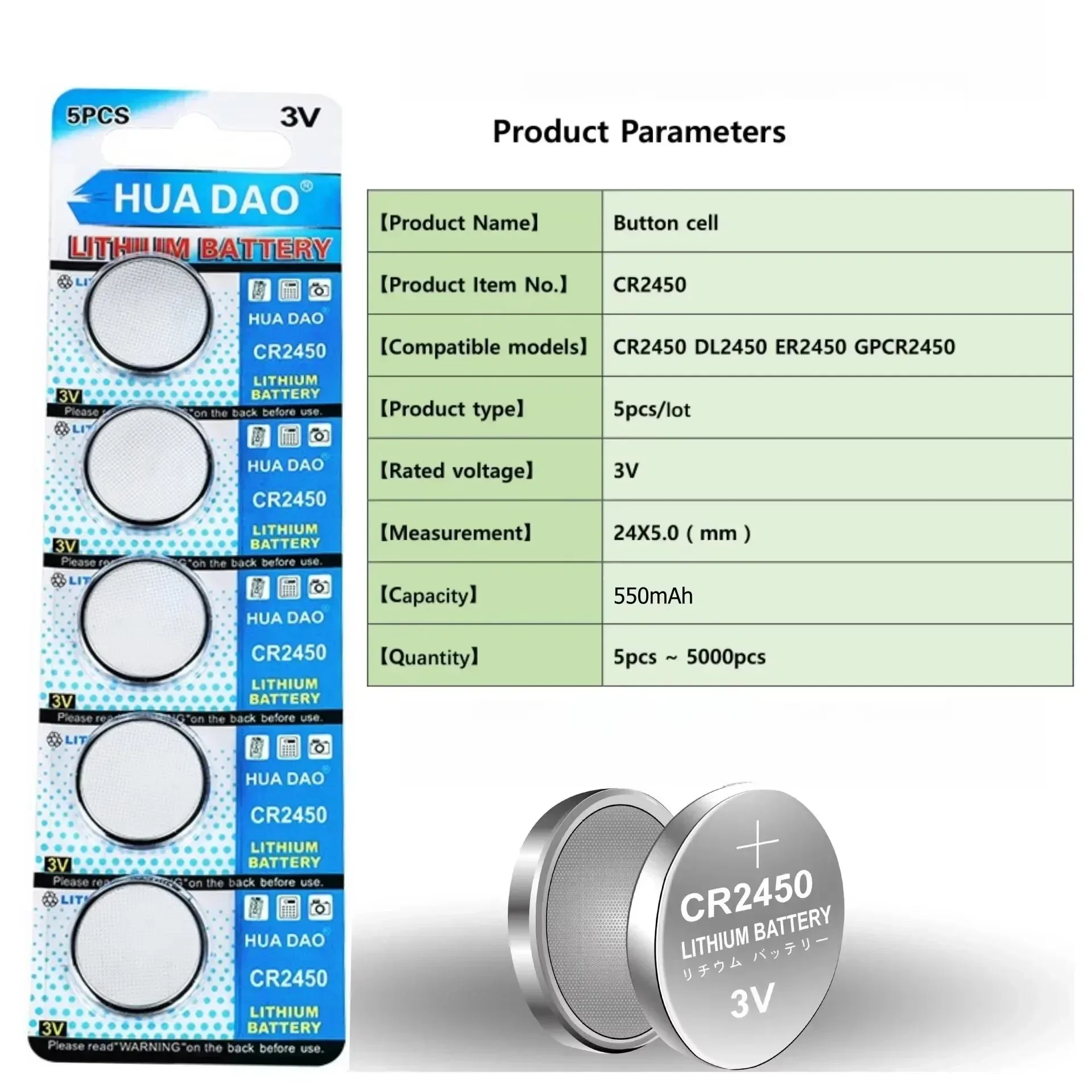 Powerful K2L24509 Watch Battery main image 1