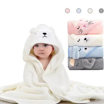 Bath Towel With Hood Cartoon 1