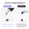 DIY Eyelash Glue Use With Eyes Open 5ml Lasting 7-10 Days Waterproof and Not Irritating 3