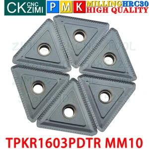 TPKR 1603 PDTR MM10 TPKR1603PDTR MM10 карбидные твердосплавные вставки фрезерные вставки Инструменты токарные режущие инструменты Инструменты для токарных станков с ЧПУ Индексируемые фрезы Инструменты TPKR1603 PDTR