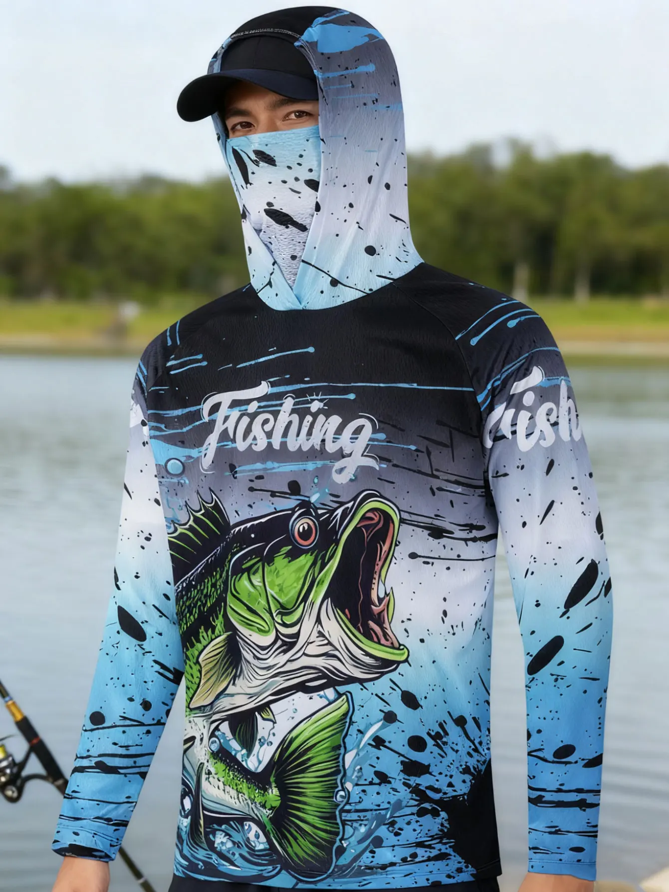Men’s UV Fishing Hoodie 1
