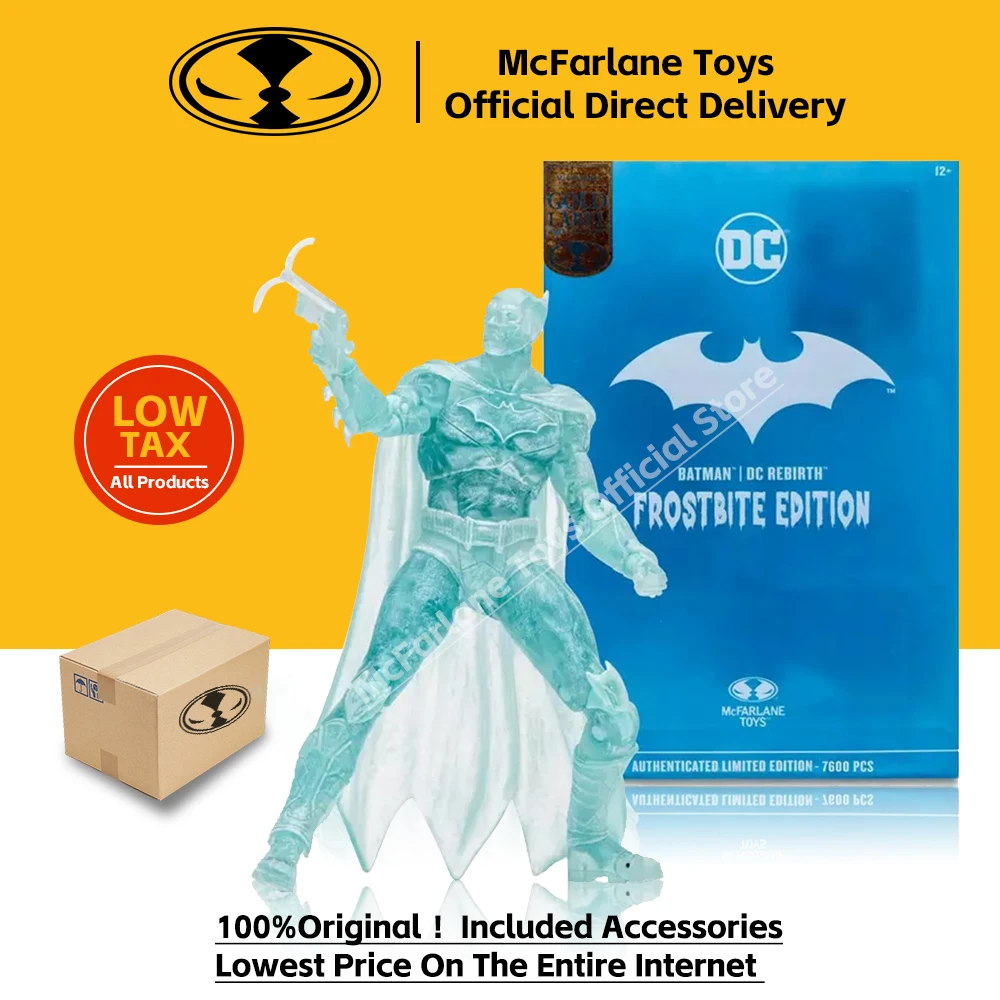 

McFarlane Toys Batman Rebirth (Frostbite) 1/10 Action Figure DC Multiverse Toys 18cm Digital Collectible Gift for Garage Kit