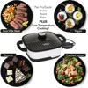 07118 Tuxedo Precision Multi-Cooker Digital Skillet, 12", White 5