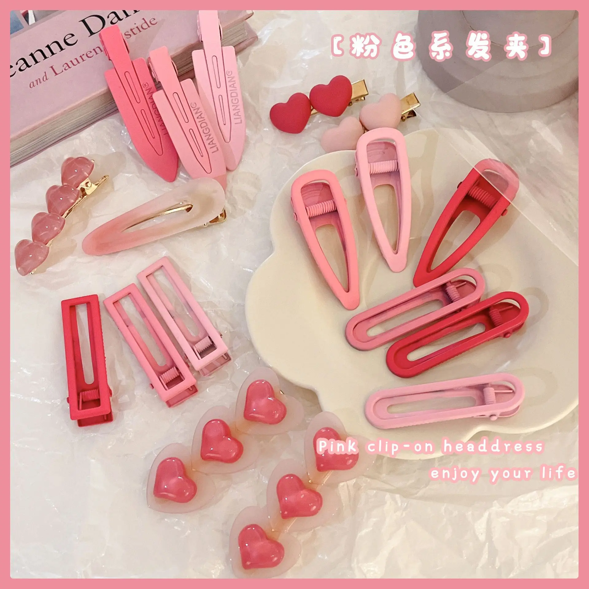 

New Traceless Duck Mouth Clip Hair Clips for Women Girls Fashion Barrettes Headwear Hair Band Hairpins Hair Accessories Clips