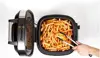 Grill Air Fryer Combo 6 QT 12-in-1 Indoor Slow Cooker, Roast, Bake, 1550-Watts, Stainless Steel Finish (Standard) 3