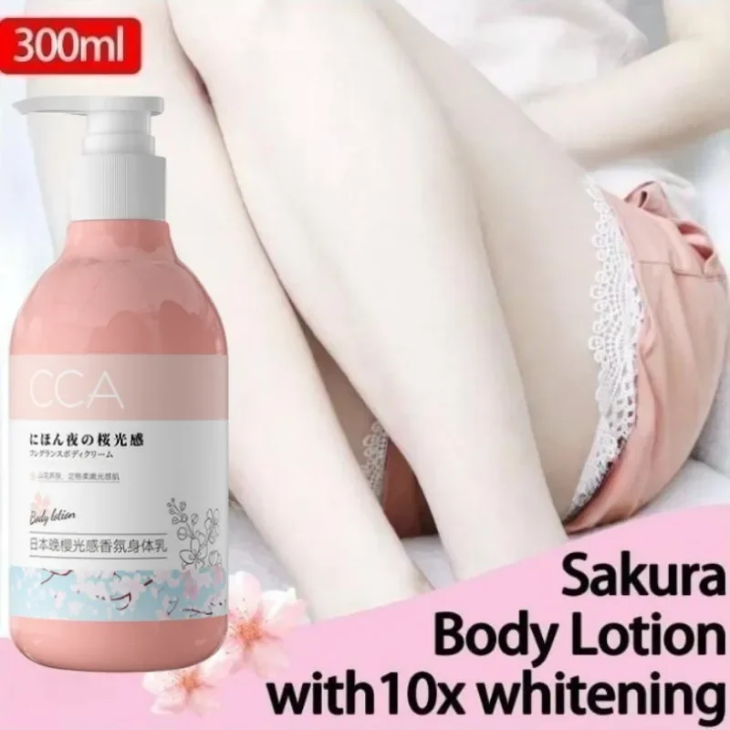 

Japanese Cherry Blossom Whitening Body Lotion Moisturizing Anti-aging Anti-Wrinkle Full Body Bleaching Repair Skin Care Lotion