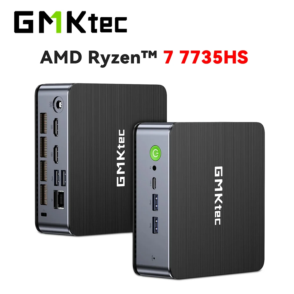 Gmktec K2 Amd Ryzen 7 7735hs Mini Pc Windows 11 Ddr5 16gb/32gb 500gb