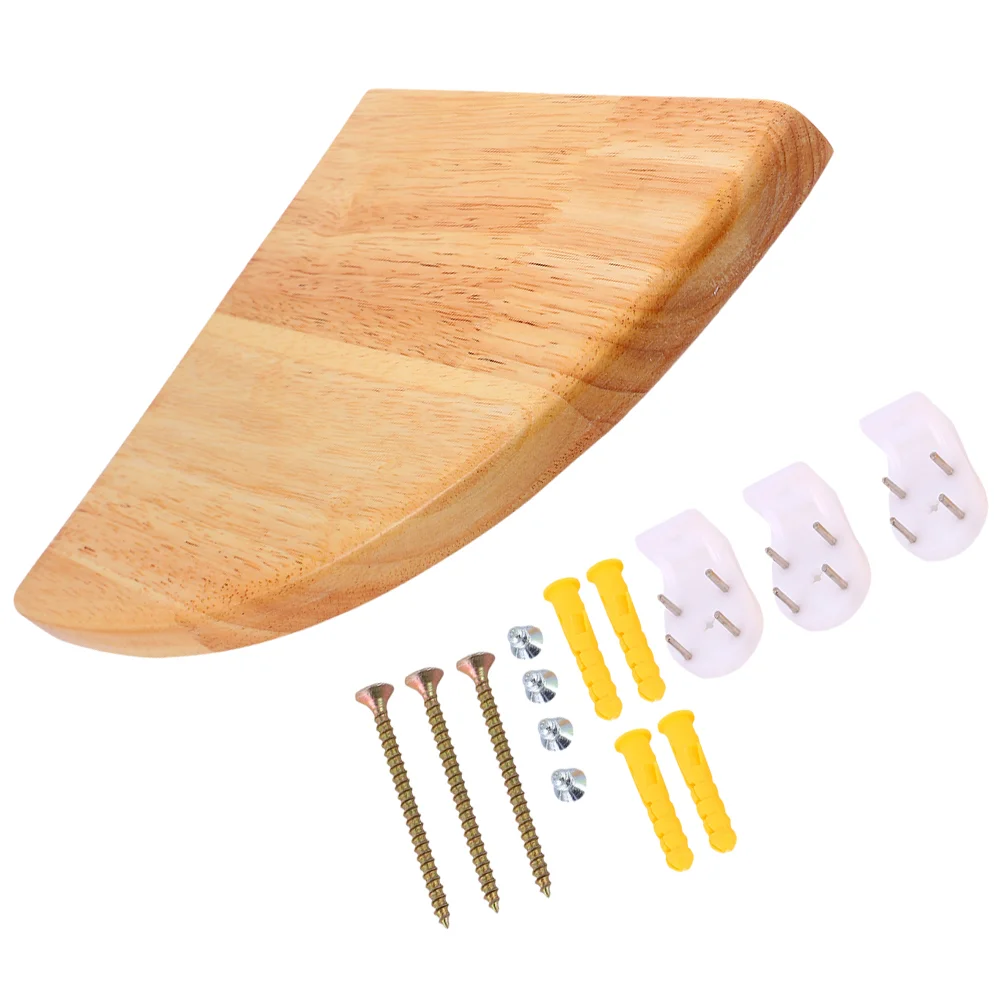 

Corner Wall Shelf Hanging Storage Shelves Adhesive Floating Bathroom Shelving Display