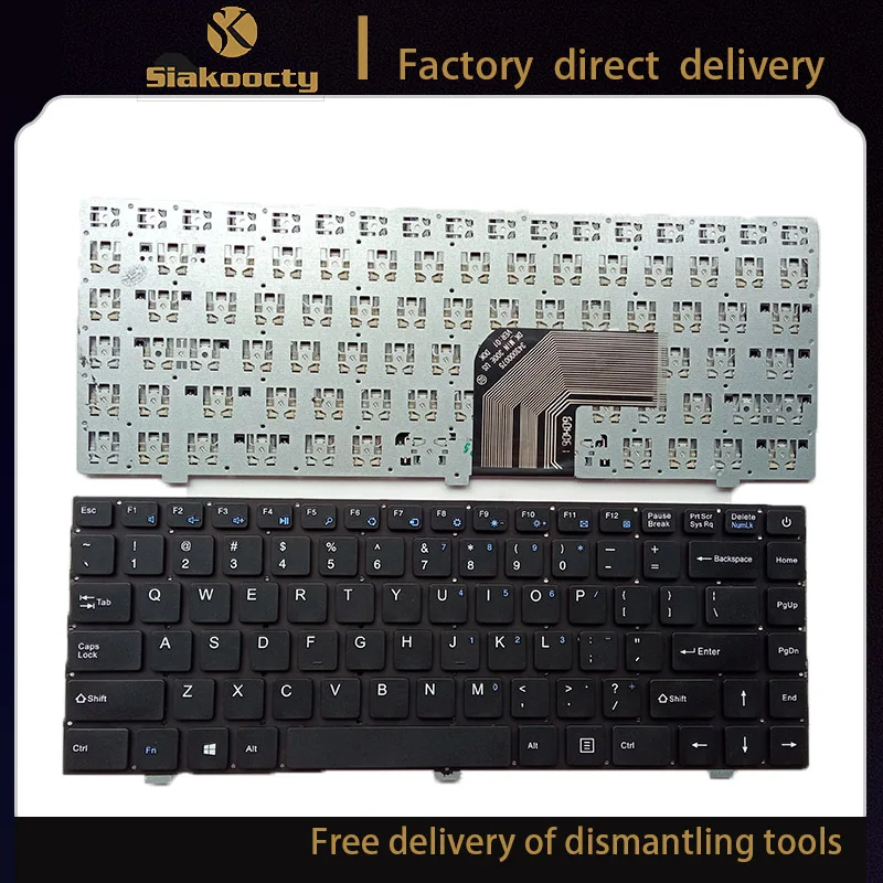 US English keyboard for Teclast F7 14.1 PC230 DK-Mini 300E PRIDE-K2381 ...