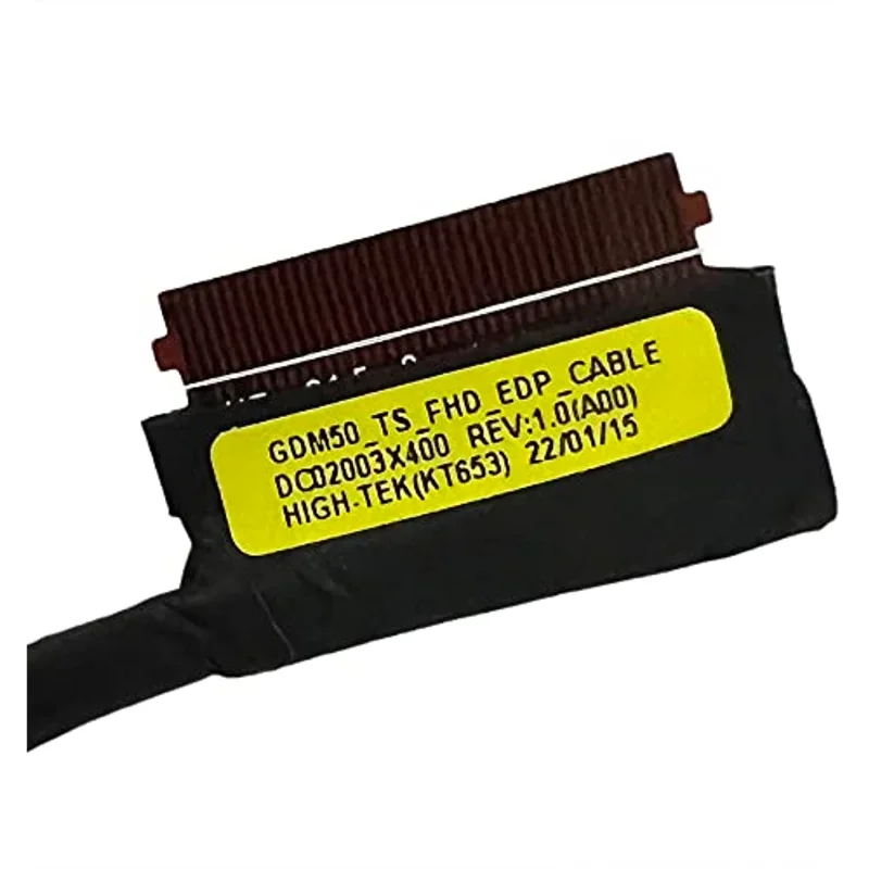 Touch LCD FHD EDP 40PIN LVDS Video Screen Flex Cable for Dell Inspiron 15-3511 3515 3520 3521 3525 3510 0GVNW4 DC02003X400
