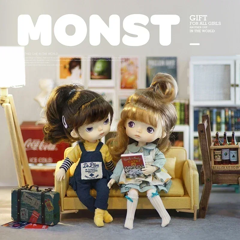 New  Monst Savage Baby Rubber Dolls Height 20 Centimeters Cabinet Delicate Childlike Innocence Lovely Toys 5 styles dolls 3