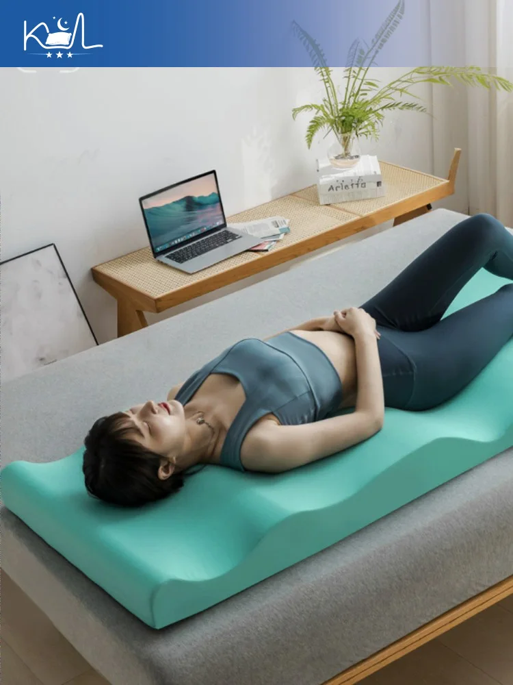 고밀도 폼 인체공학적 매트리스, 정형외과용 등받이 척추 정렬 매트, 바닥용 바디 쉐이핑 요가 매트, 빠른 배송