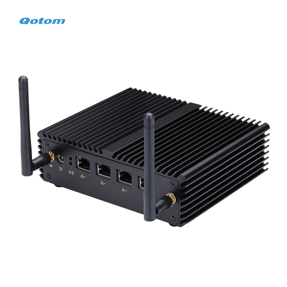 Cortafuegos de enrutador potente para oficina y hogar, puertos LAN Gigabit Intel 4x, VGA Celeron j1900/ Pentium N3540, Quad Core