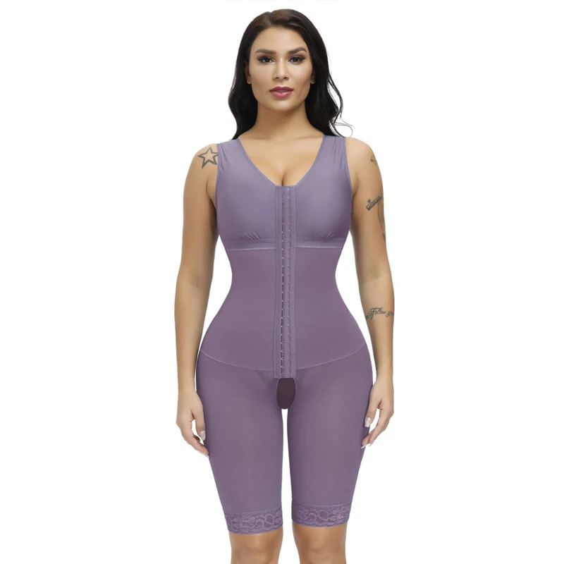 High Women's Body Shaper High Women's Body Shaper Compression Fajas Colombianas All-In-One Tights 4 Color Slimming Underwear