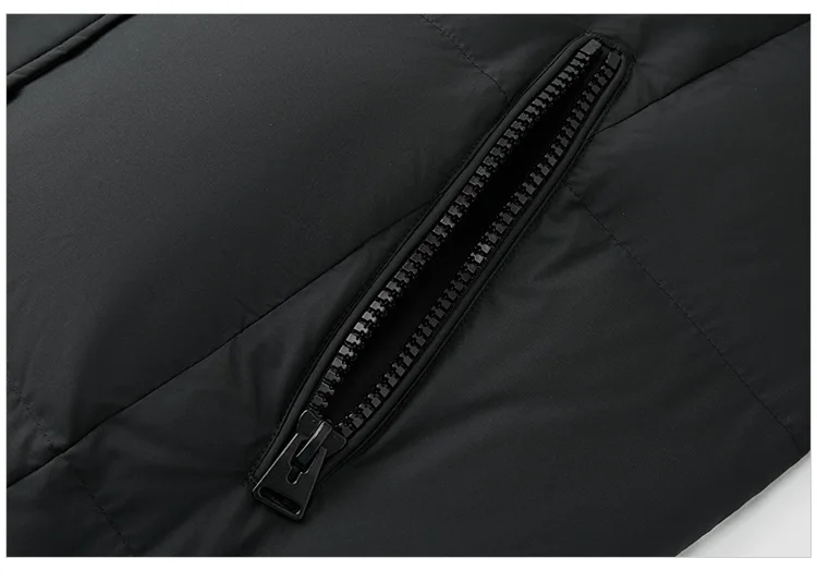 Down Jacket Women Long Length Water-Repellent New Winter Detachable Hood Winter Clothing