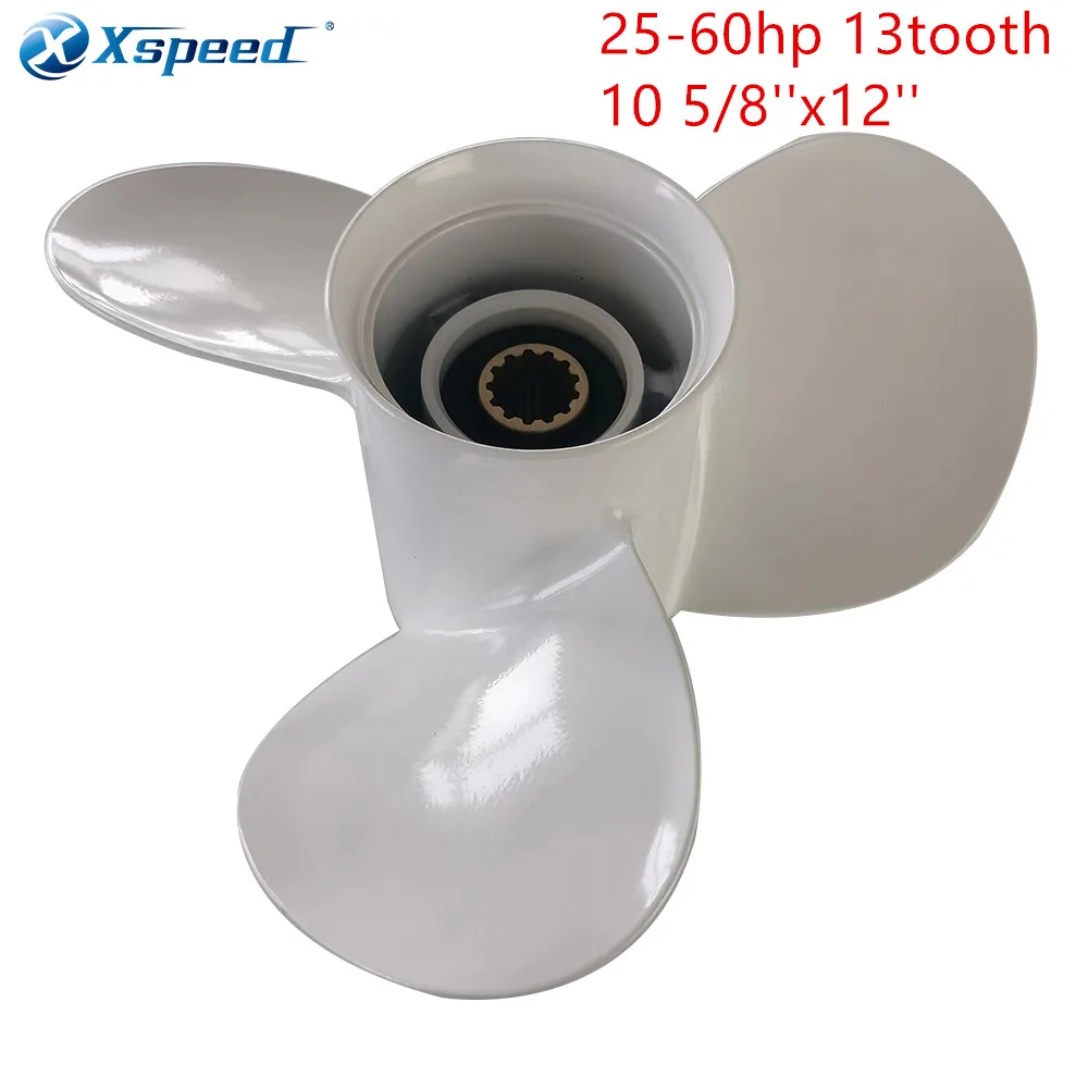 

Xspeed пропеллер 25-60 HP 10 5/8 ''X12'' алюминиевый морской для YAMAHA подвесной двигатель 13tooth