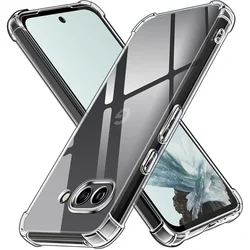 Crystal Clear TPU Soft Cover - Ultra - Thin Shockproof Case with Airbag Protection - Google Pixel 9a (Clear)