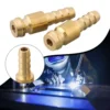 2pcs  Gas & Water Male Adapter Quick Connector For TIG Welding Torch Intake 6mm/8mm/10mm Welding Equipment 5