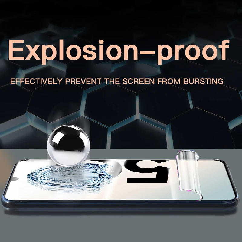 Pellicola idrogel da 5 pezzi per Samsung Galaxy A55 A35 A25 A15 A05S A14 A34 A54 Protezione dello schermo per Samsung A16 A06 A26 A36 A56 A17 A07 - immagine 4