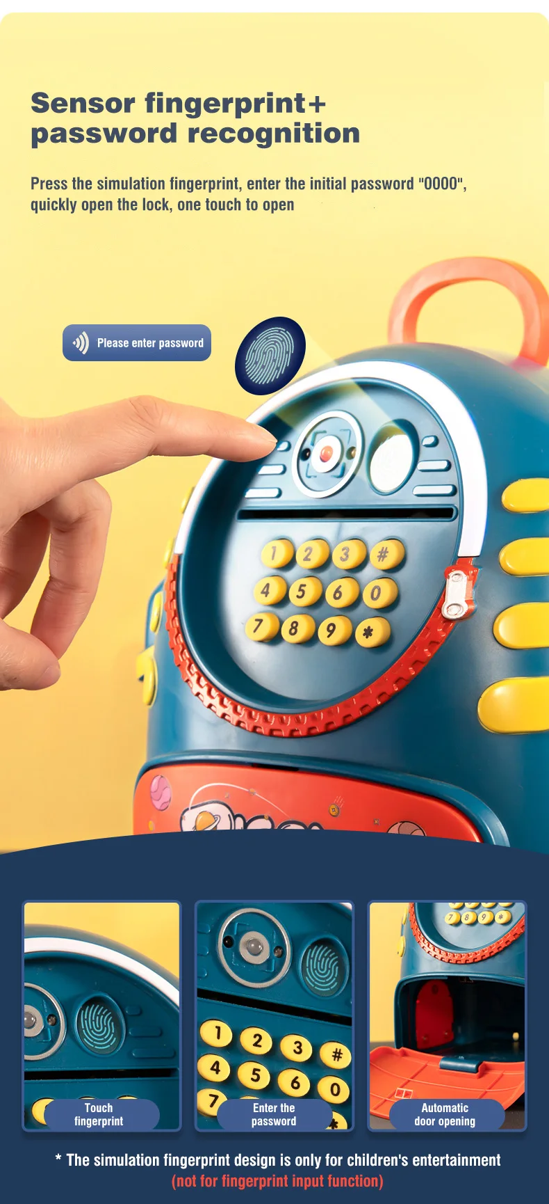 Piggy Bank Aerospace Schoolbag Money Box Toys For Kids Creative Electronic Coin Boxes Cash Safe Saving Birthday Party Child Gift 13 Piggy Bank Aerospace Schoolbag Money Box Toys For Kids Creative Electronic Coin Boxes Cash Safe Saving Birthday Party Child Gift